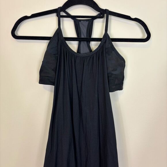 Lululemon Black with Camo Bra No Limits Tank Top Size 4 - Picture 8 of 8